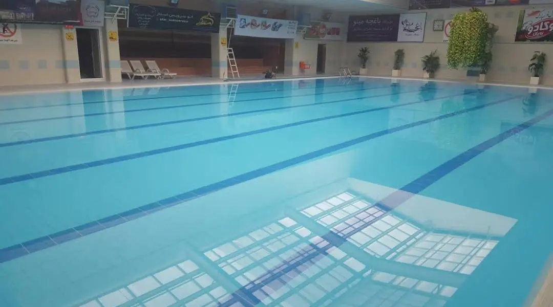 استخر مجموعه ورزشی باران کرمانشاه - نمای اصلی